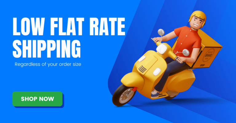 low flat rate shipping